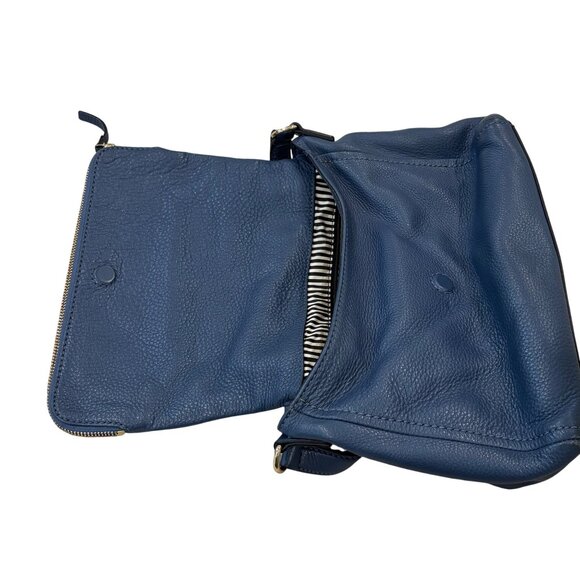 Kate Spade New York Blue Leather Shoulder Bag - Picture 4 of 8